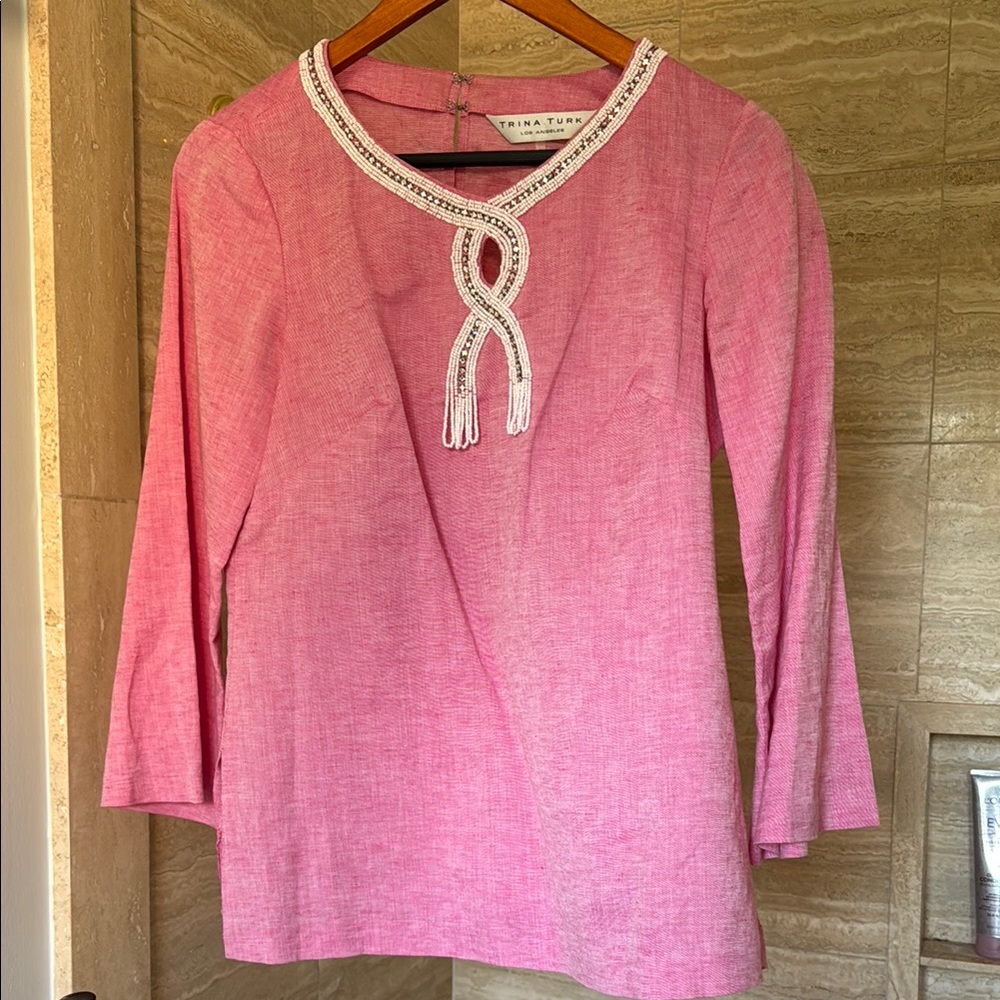 Trina Turk Pink Women's Top